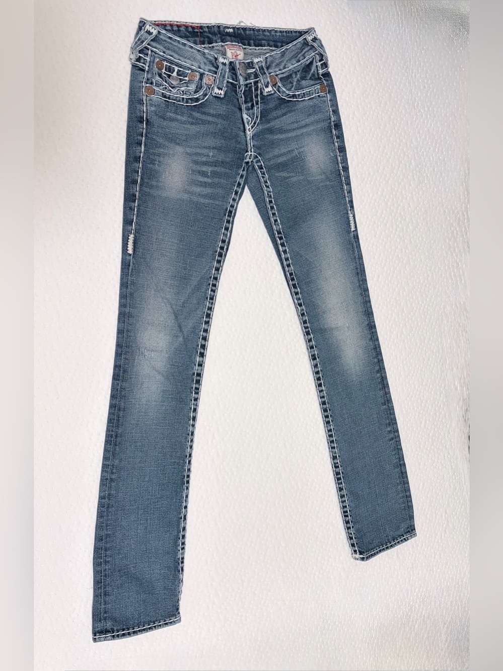 True Religion Joey Super T World Tour Jeans Size 24 Made in USA